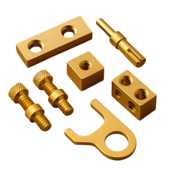 Brass metal components